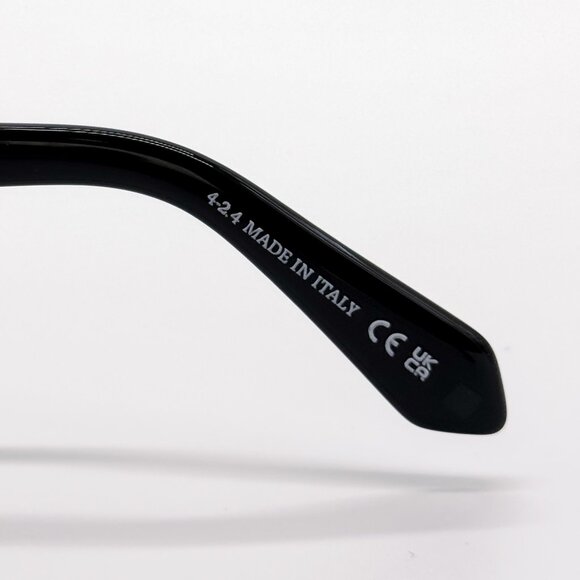 NEW OFF-WHITE OERI138 CHARLOTTE 1007 SUNGLASSES WOMEN BLACK SQUARE - Picture 8 of 9